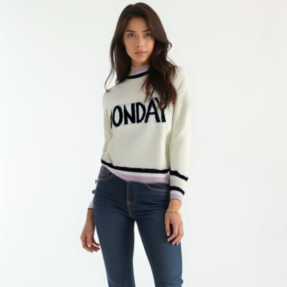 Code X Mode "Monday" Pullover Sweater Size M - Picture 1 of 11
